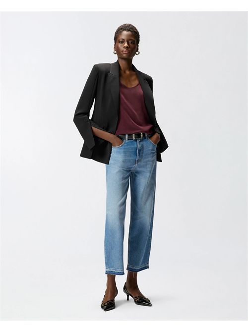 Jeans balloon fit con scoloriture PINKO | 103857A341/PJF